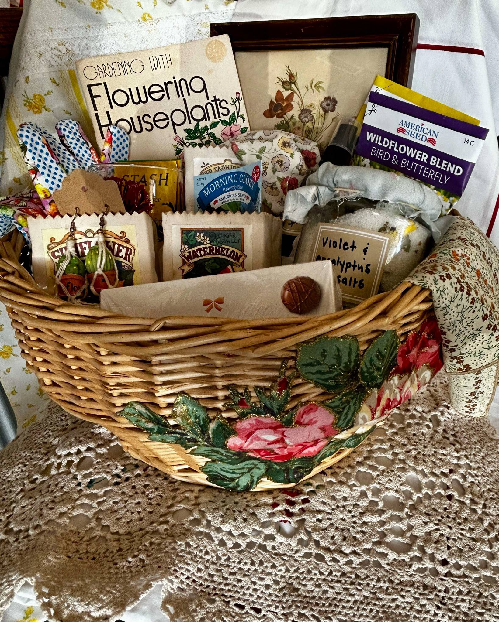 Curated Vintage Decor Baskets