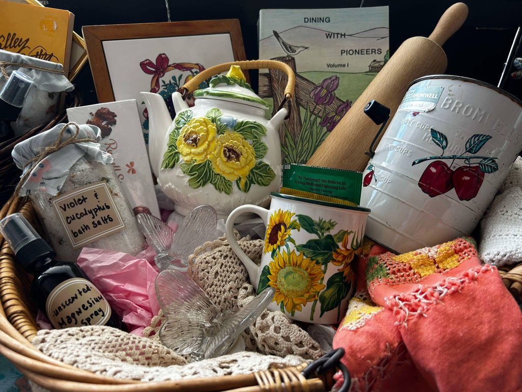 Curated Vintage Decor Baskets